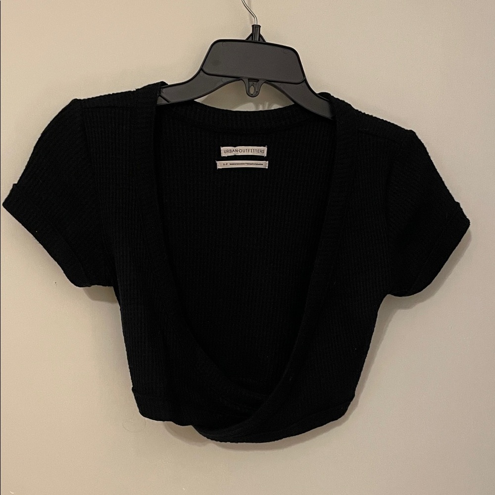 Urban Outfitters Black Crop Top